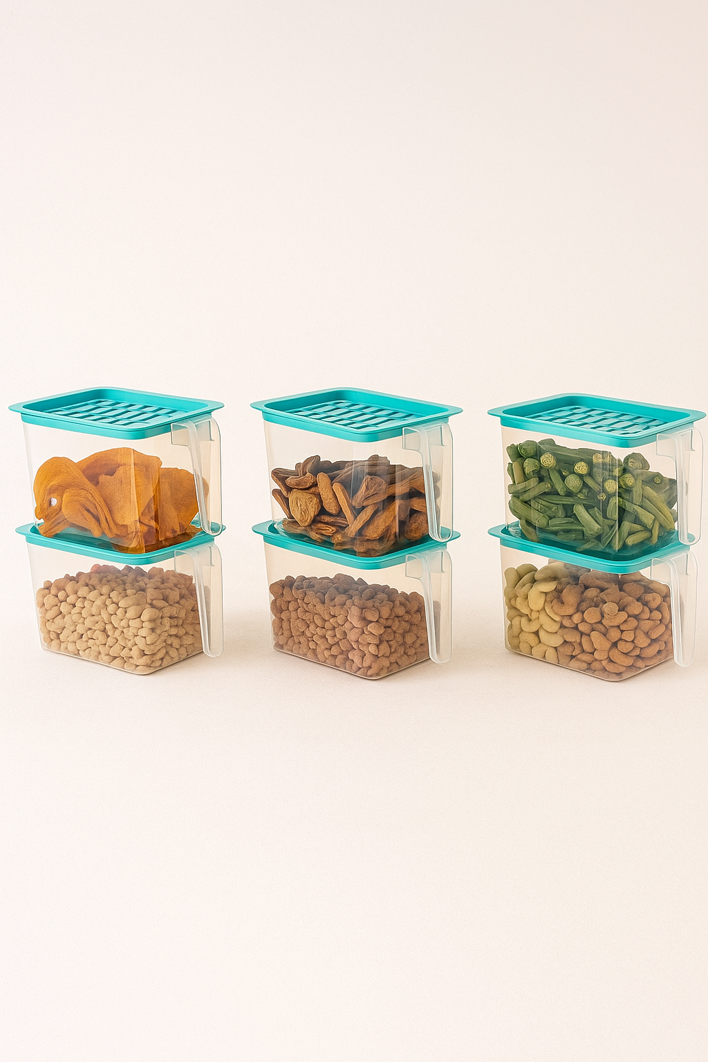 Unbreakable kitchen storage  Basket  (Pack of 6)